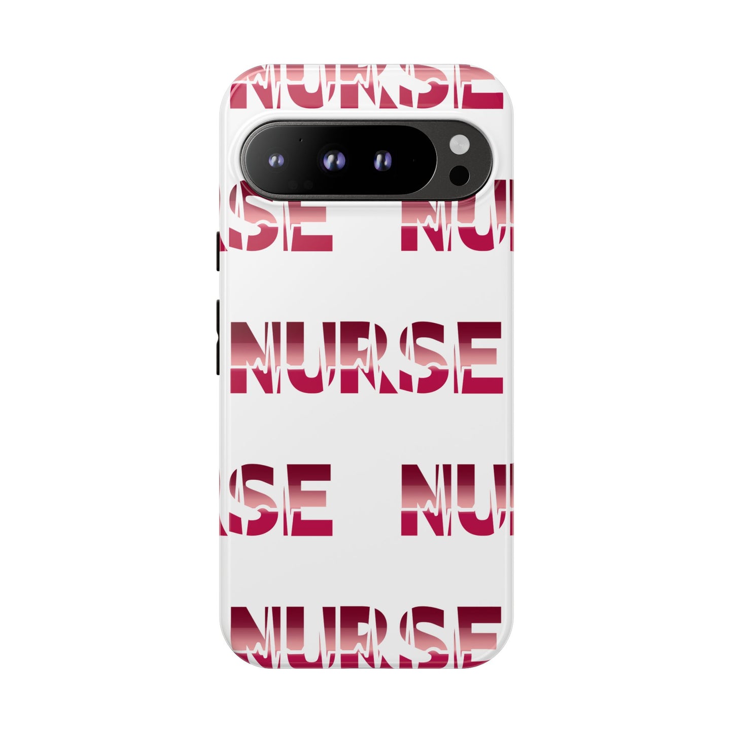 Google Pixel Tough Case - Nurse Pulse - White