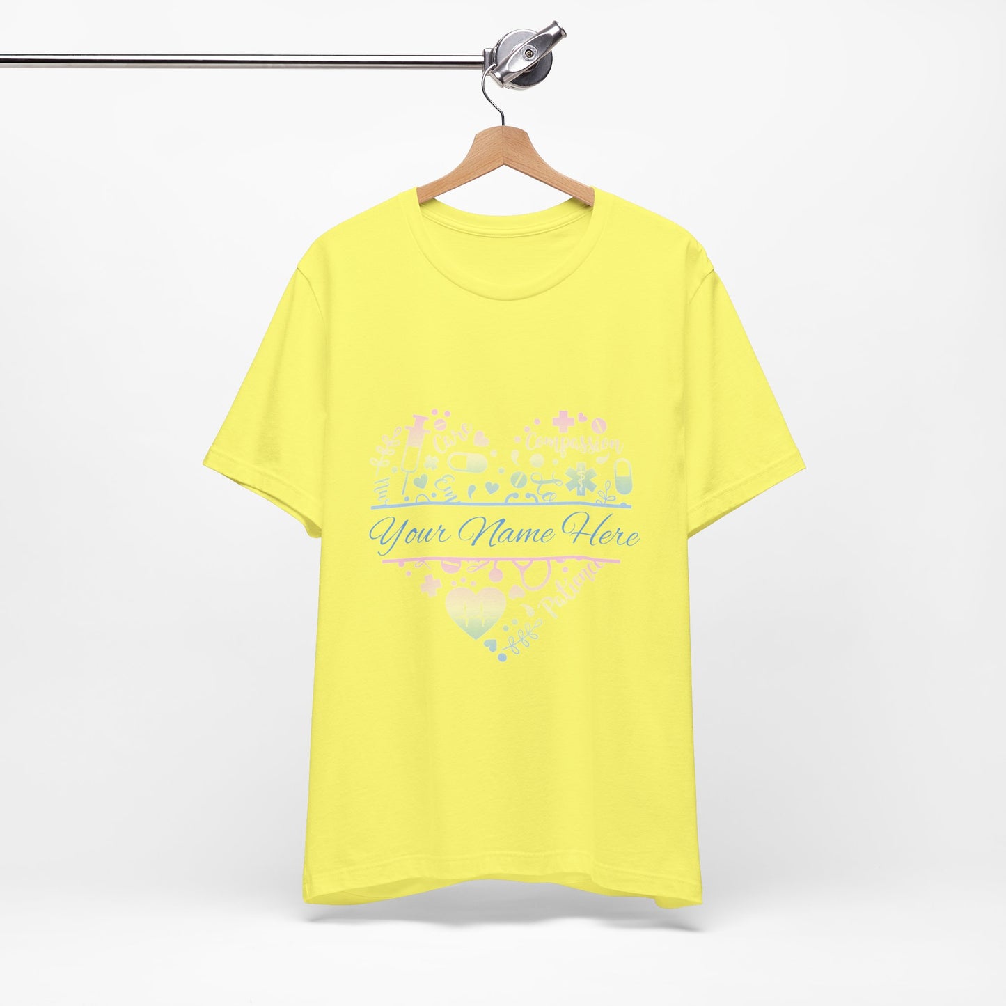 Monogram Heart pastel
