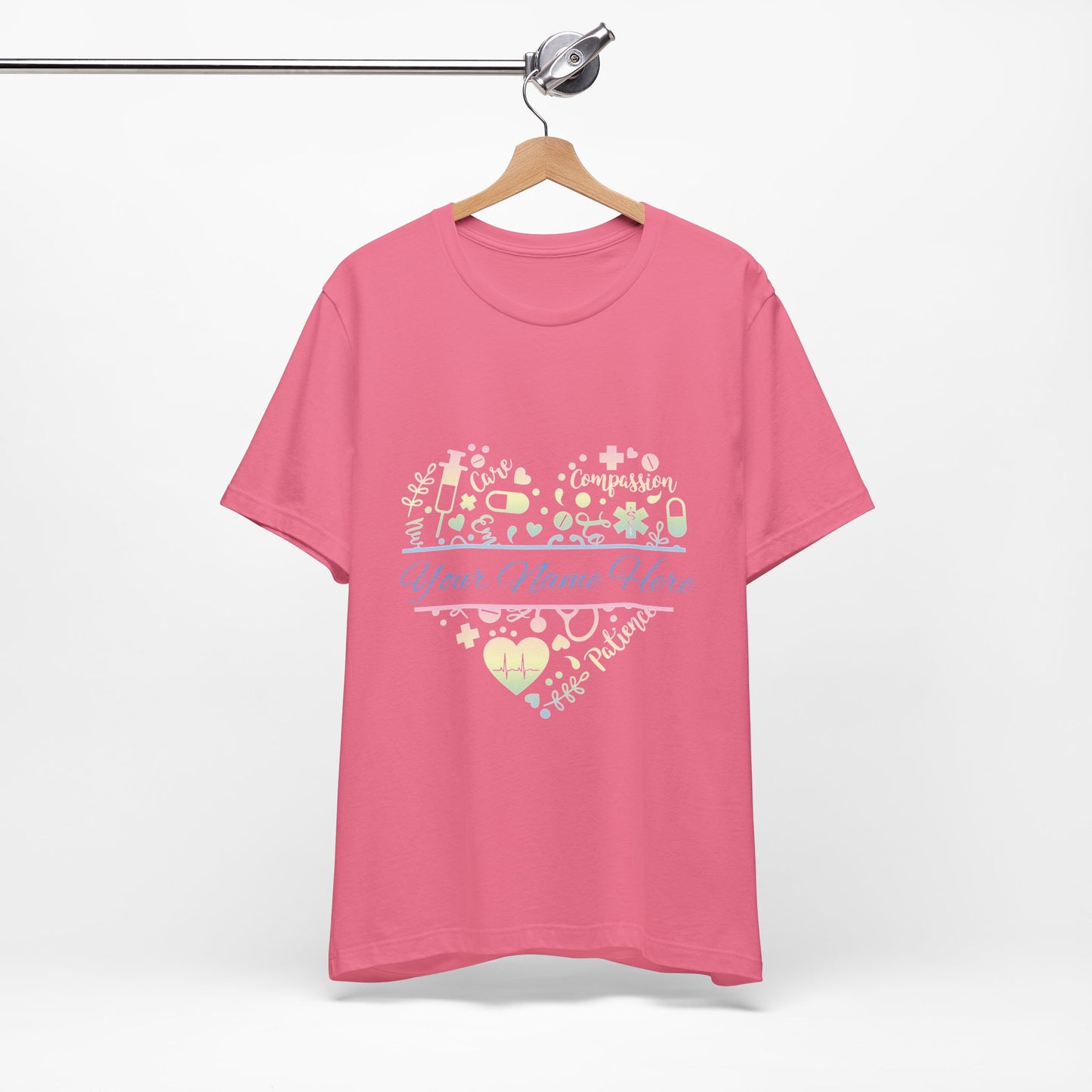 Monogram Heart pastel
