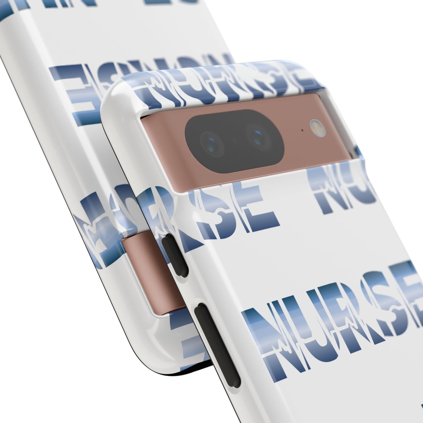 Google Pixel Tough Case - Nurse Pulse - White