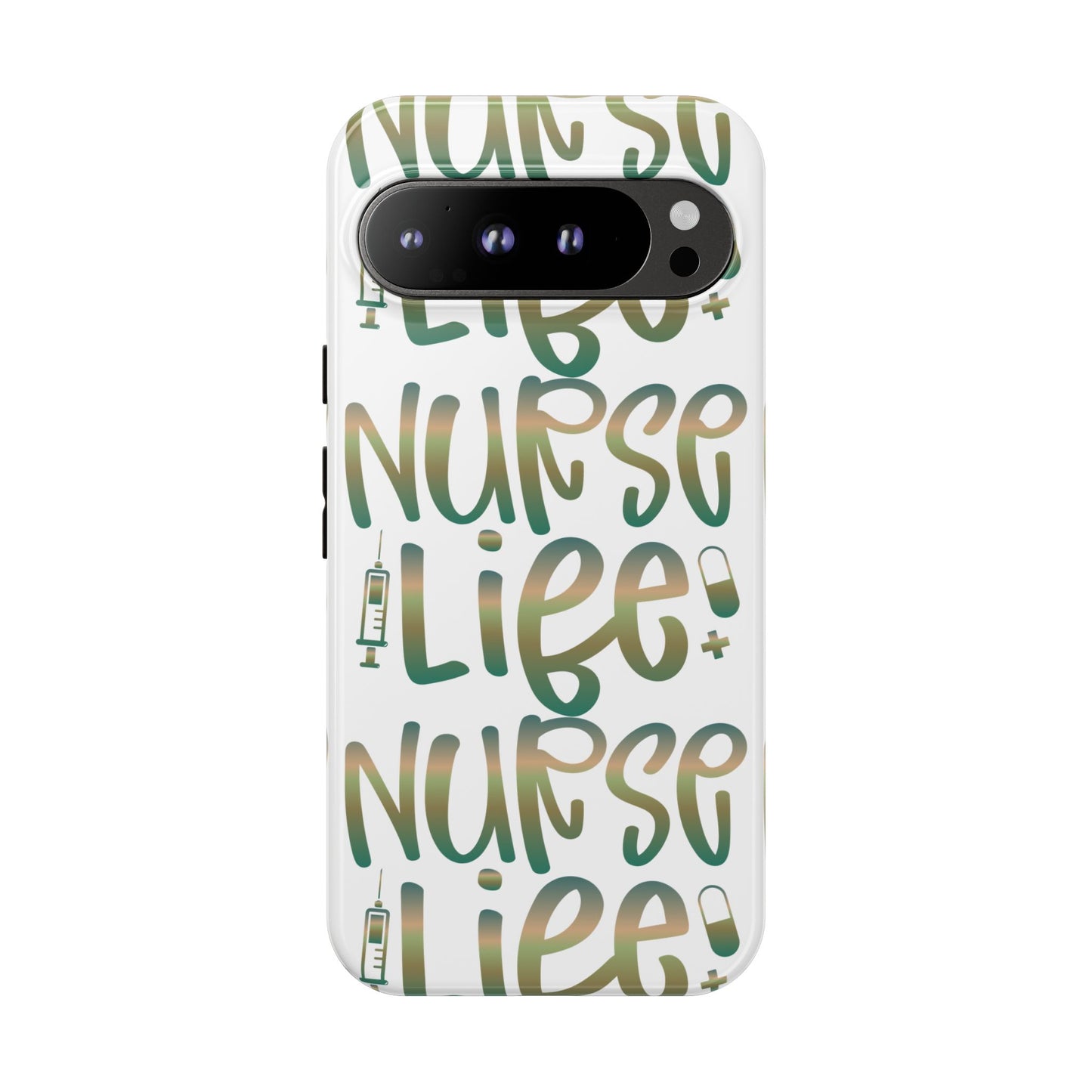 Google Pixel Tough Case - Nurse Life - White