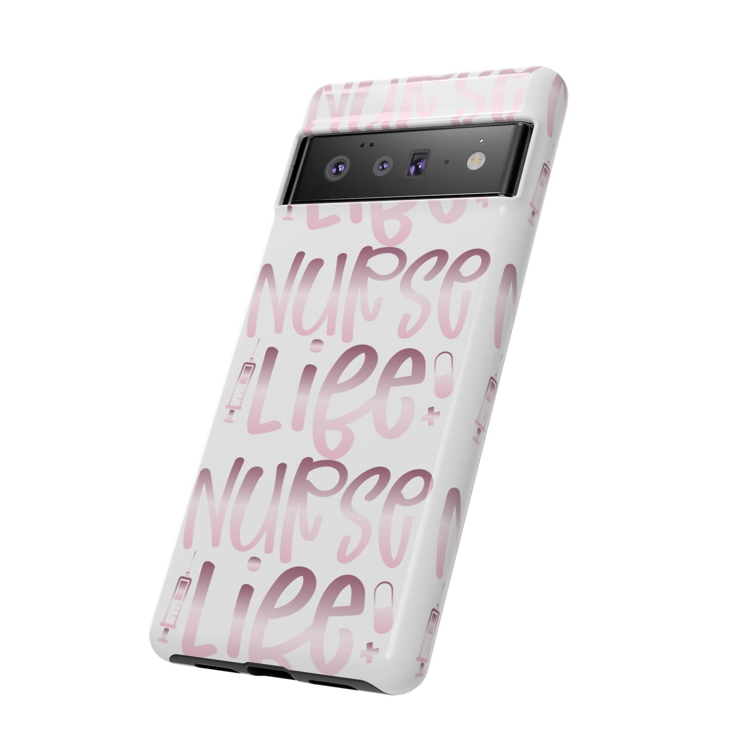 Google Pixel Tough Case - Nurse Life - White