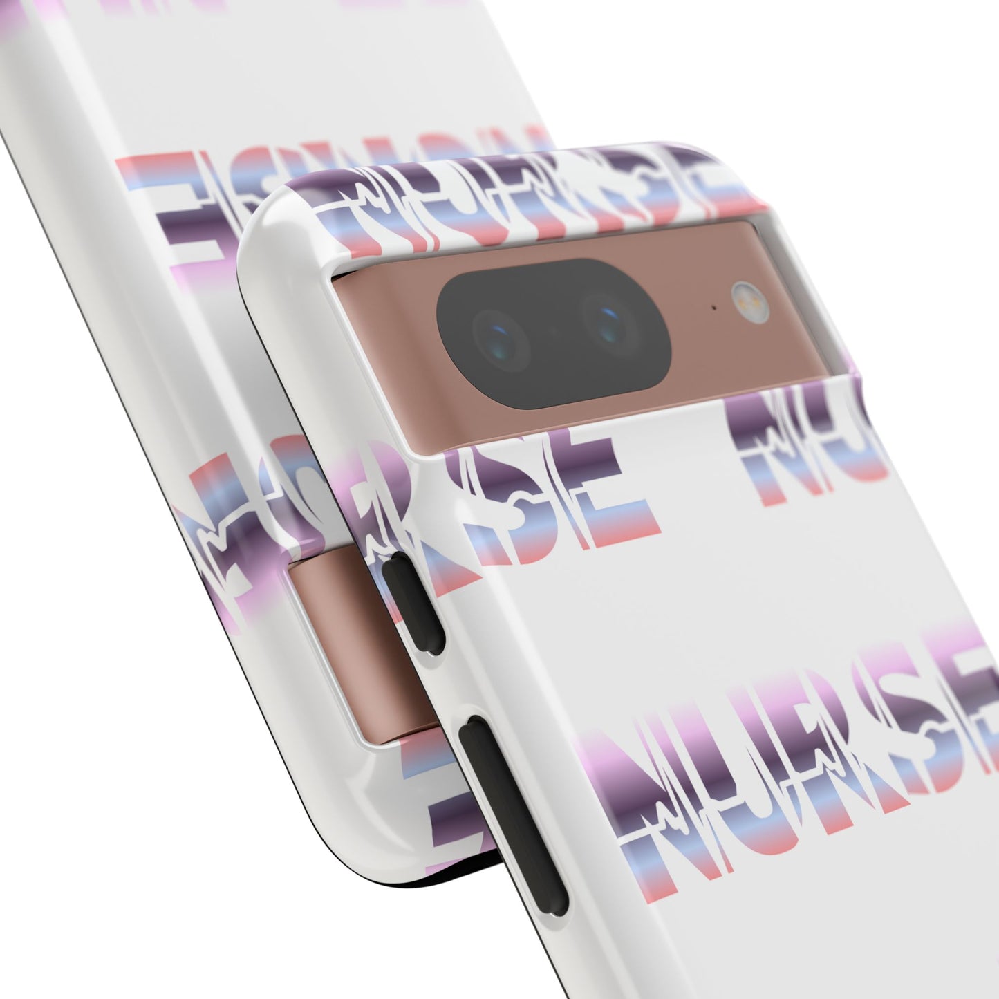 Google Pixel Tough Case - Nurse Pulse - White