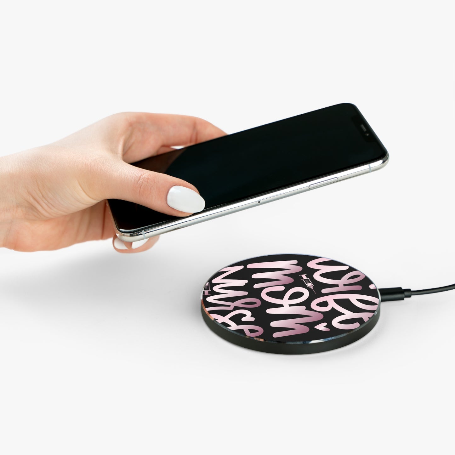 Wife-Mom-Nurse Wireless Charger | Fast Charging Pad for Healthcare Professionals