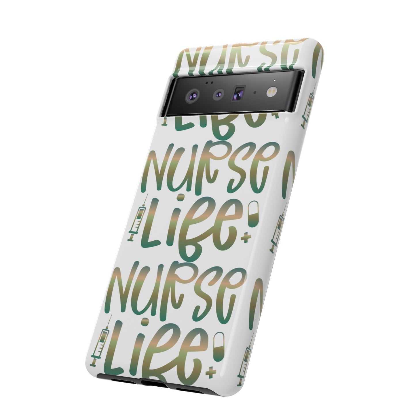 Google Pixel Tough Case - Nurse Life - White