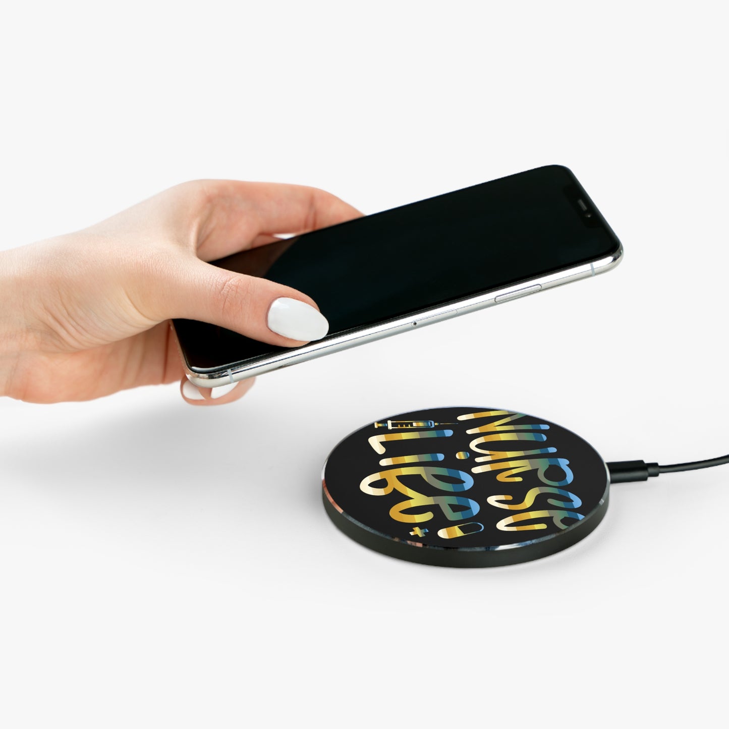 Nurse Life Wireless Charger | Fast Charging Pad for Healthcare Professionals