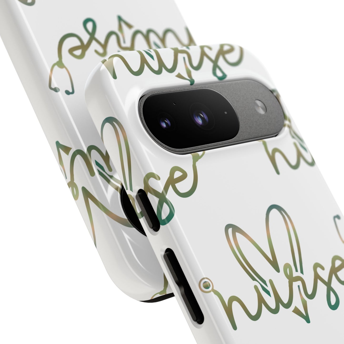Google Pixel Tough Case - Nurse Stethoscope - White