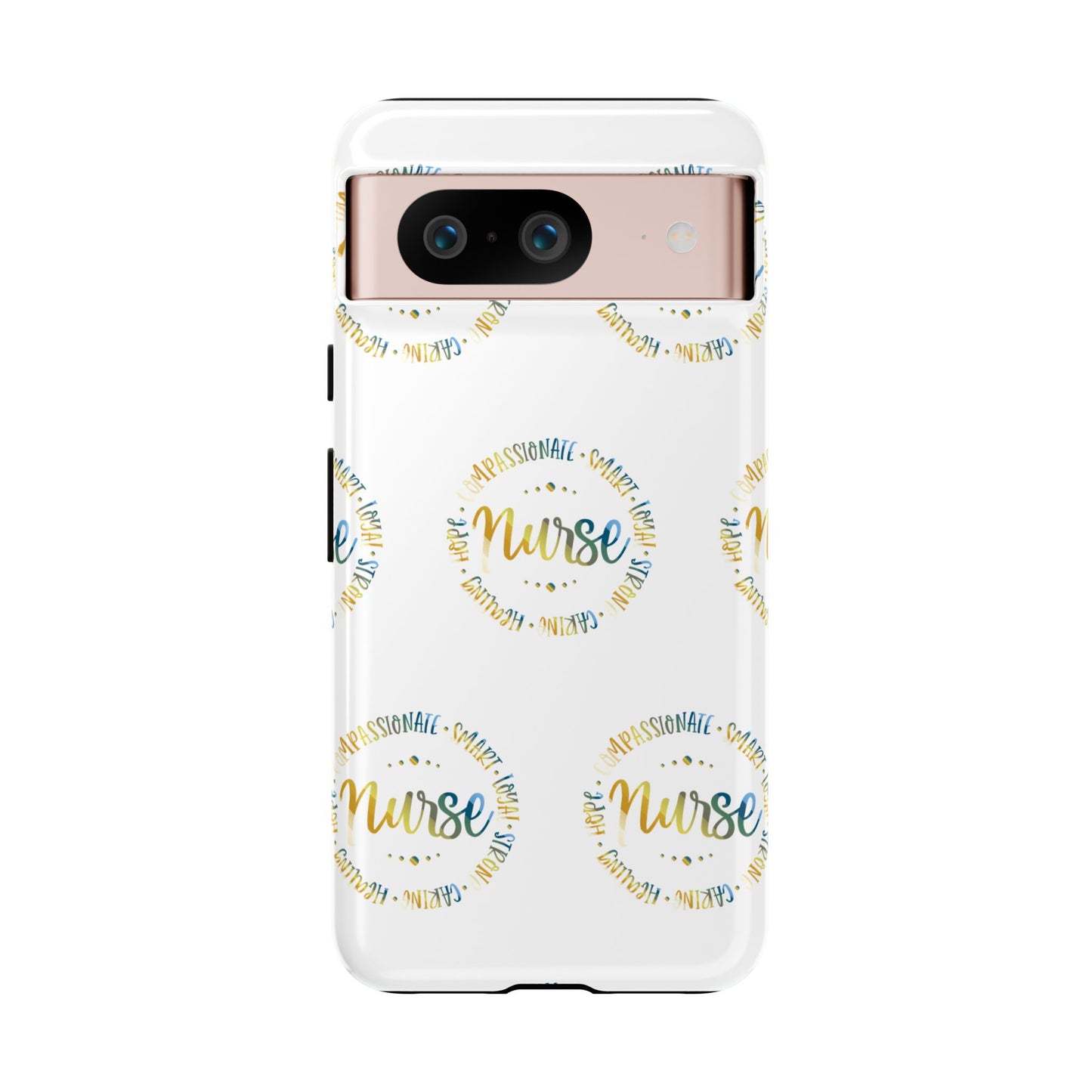 Google Pixel Tough Case - Nurse Circle - White