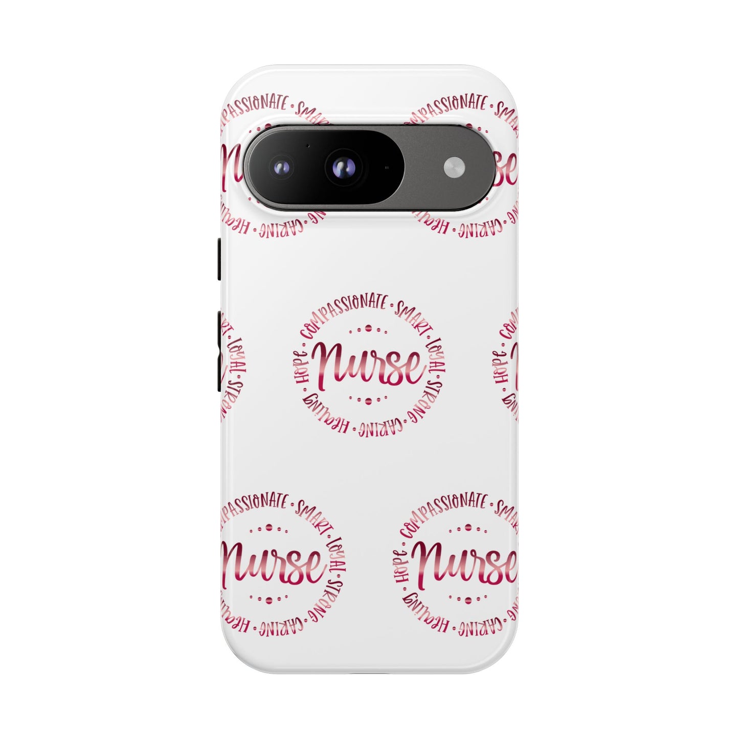 Google Pixel Tough Case - Nurse Circle - White