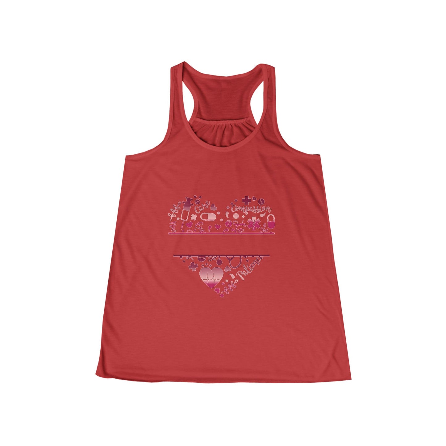Monogram Heart ruby