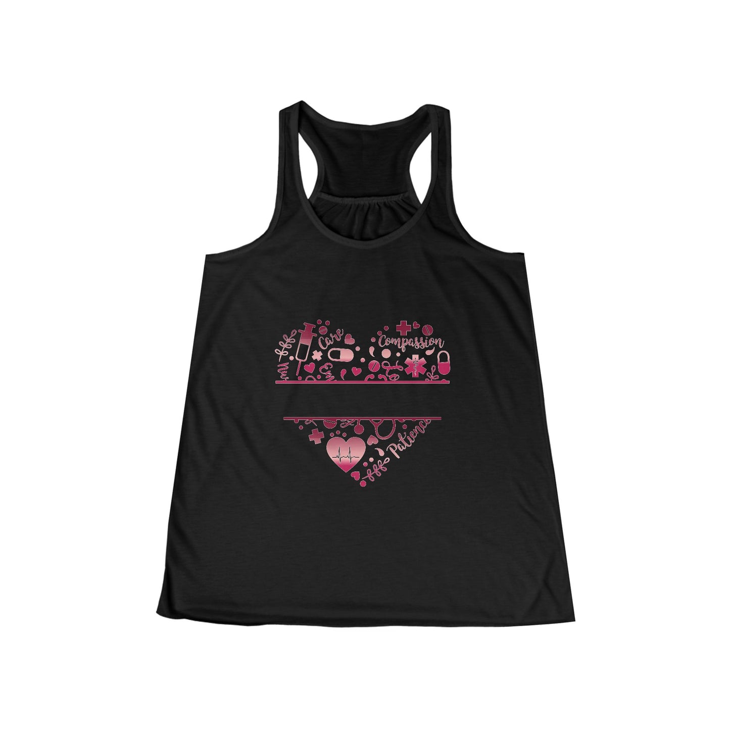 Monogram Heart ruby
