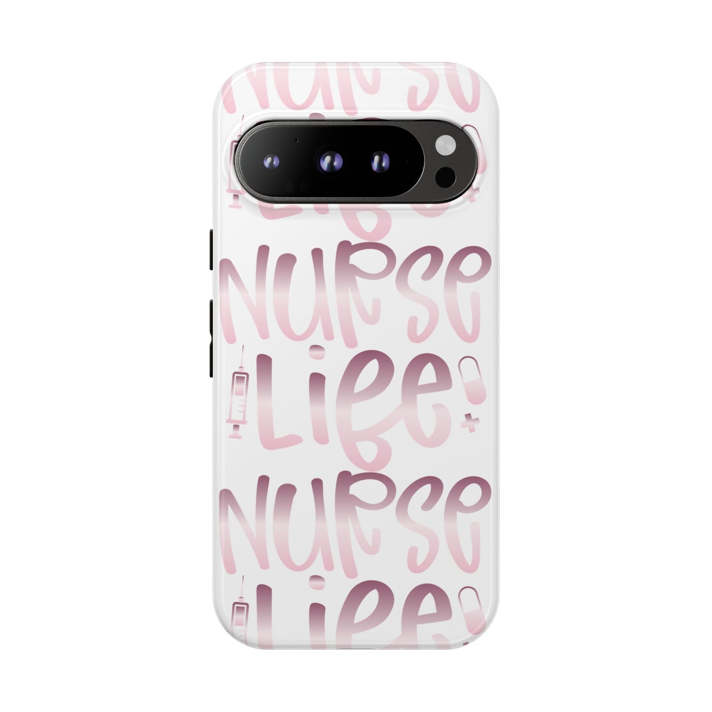 Google Pixel Tough Case - Nurse Life - White
