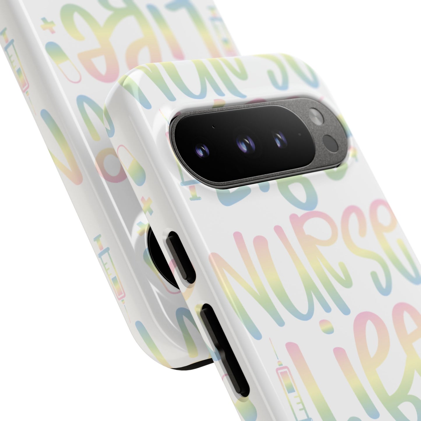 Google Pixel Tough Case - Nurse Life - White
