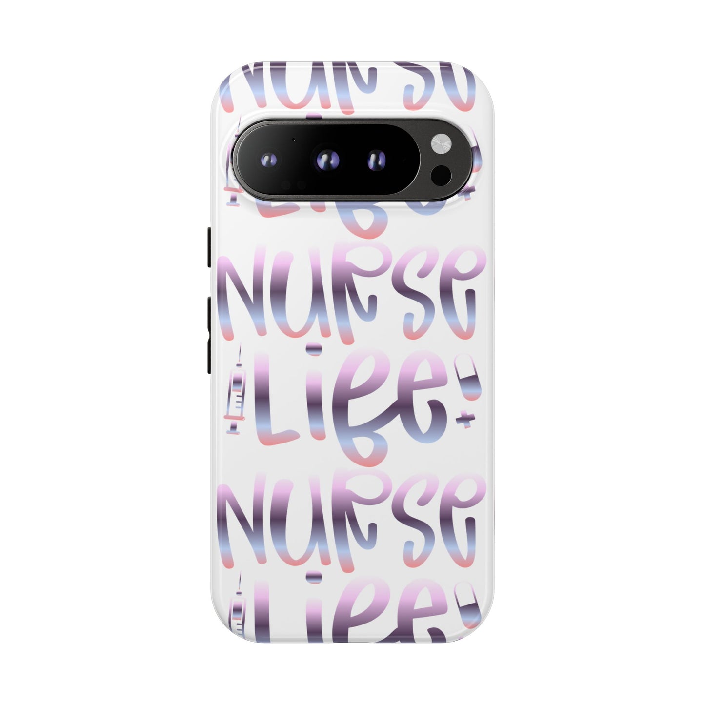 Google Pixel Tough Case - Nurse Life - White