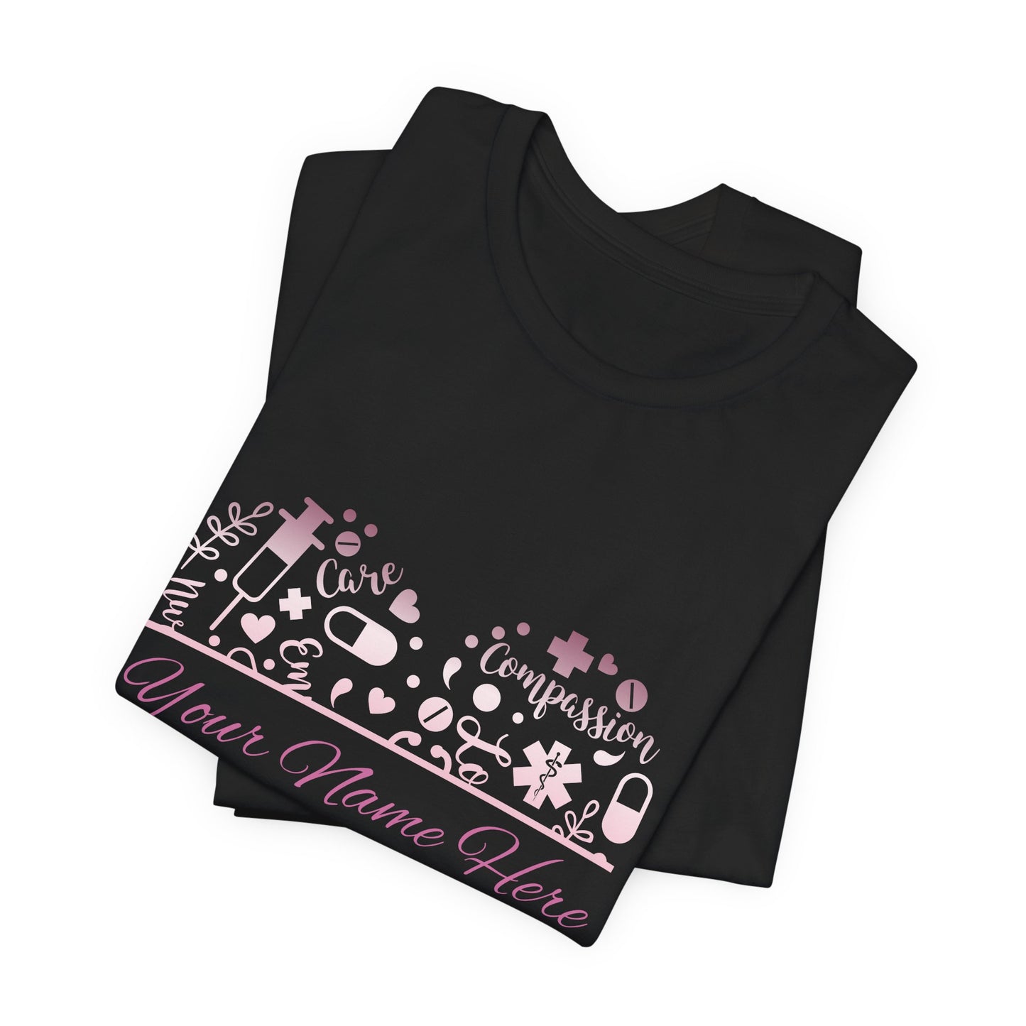 Monogram Heart rose gold