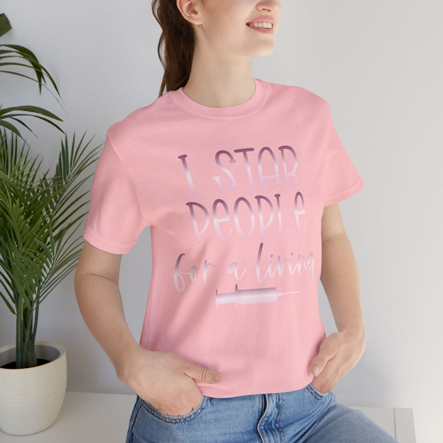 I Stab People For a Living rose gold
