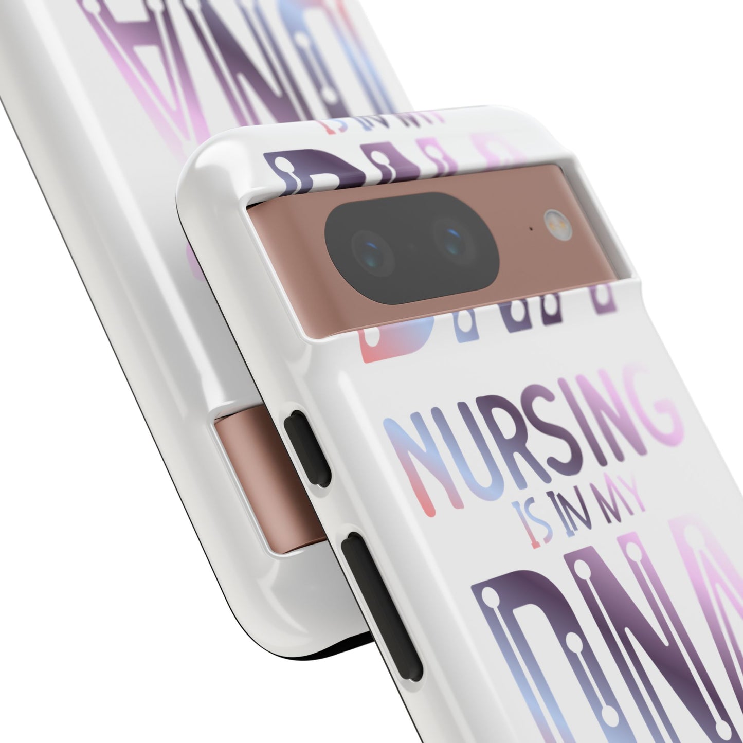 Google Pixel Tough Case - Nursing is in my DNA - White