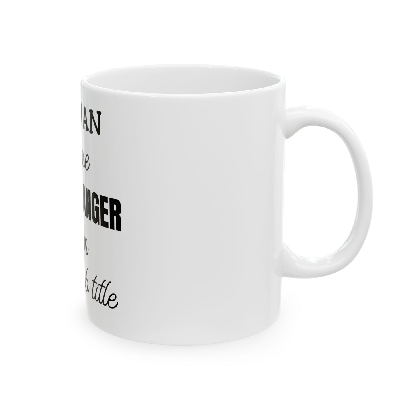 Lineman because Power Ranger isn't an official job title, (11oz, 15oz)