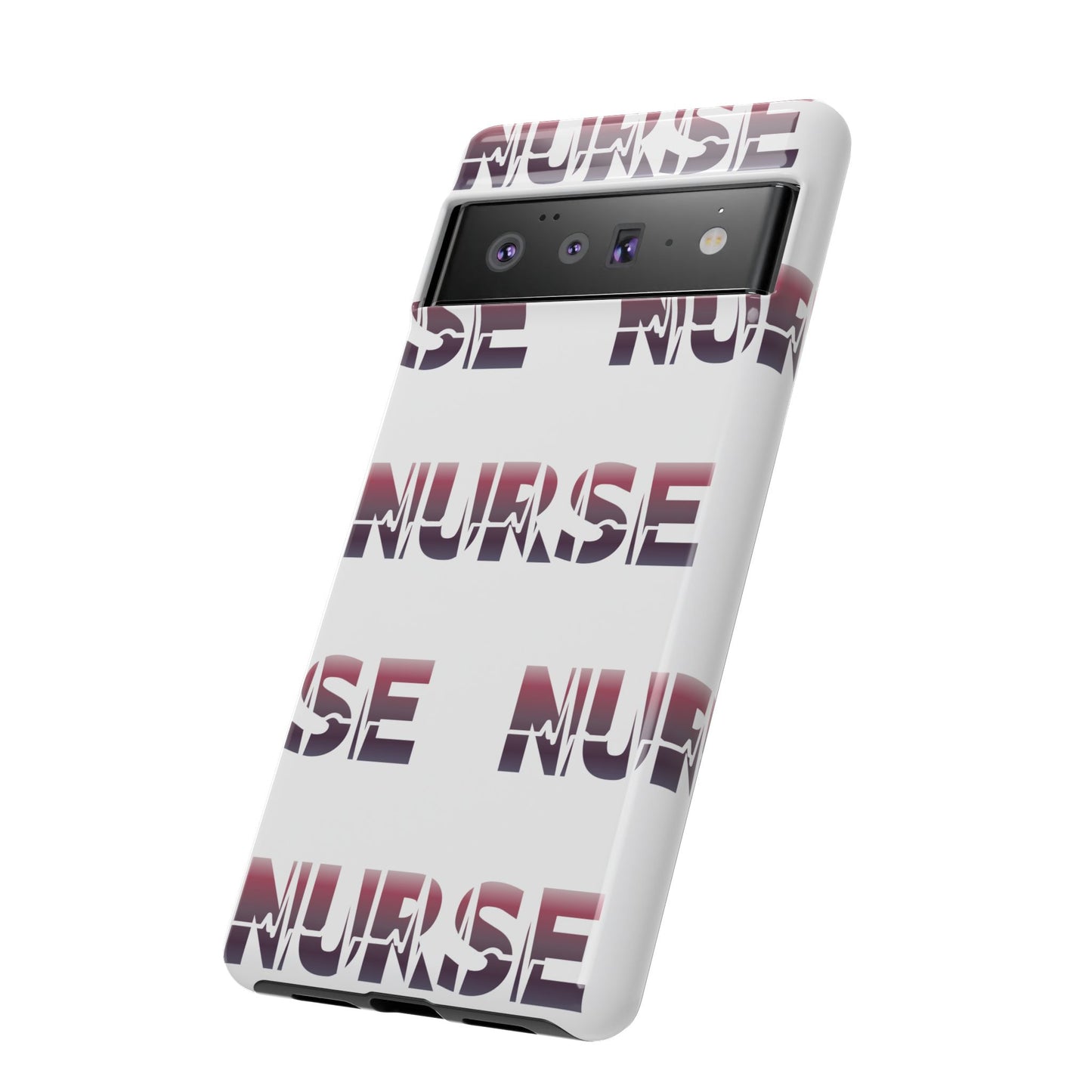 Google Pixel Tough Case - Nurse Pulse - White