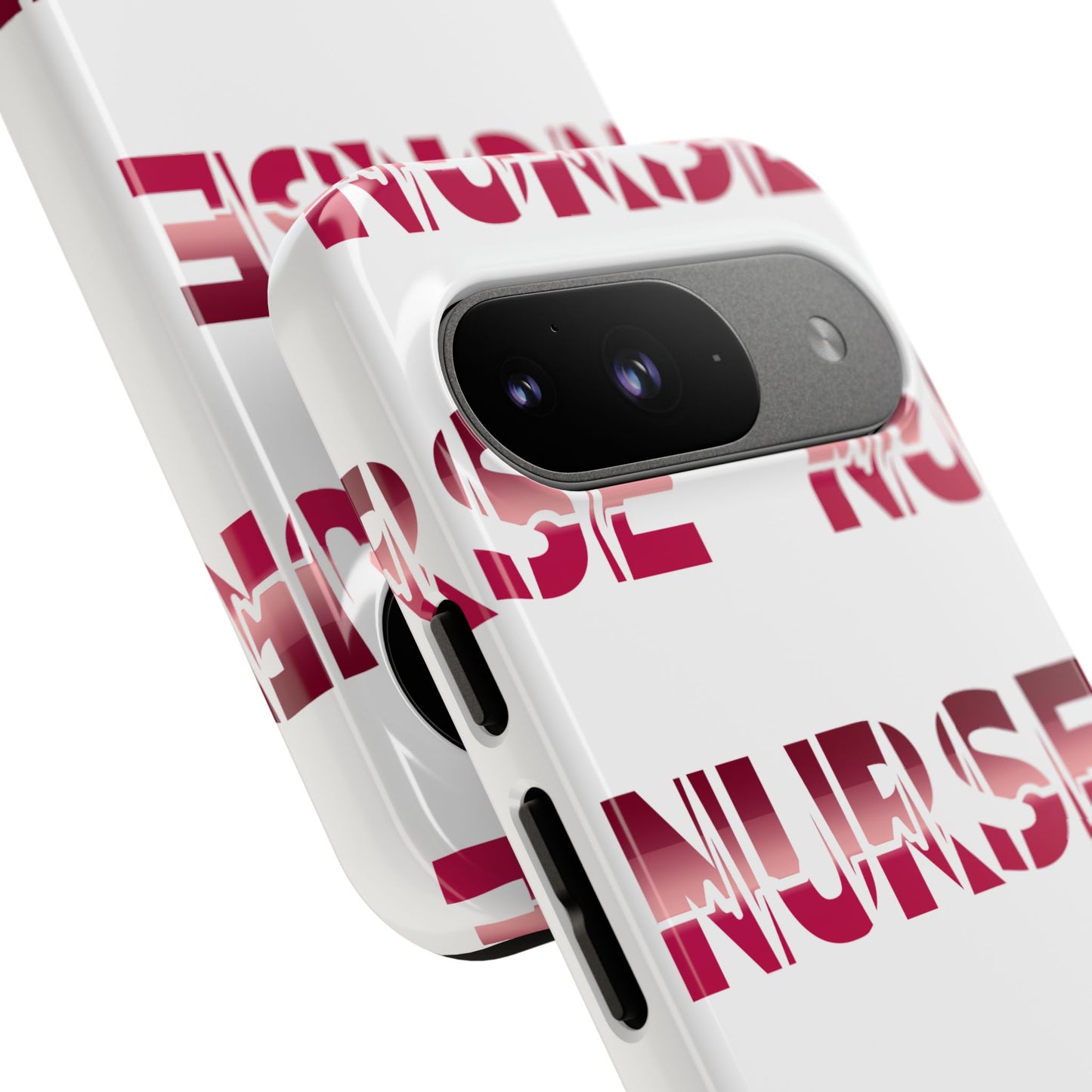 Google Pixel Tough Case - Nurse Pulse - White