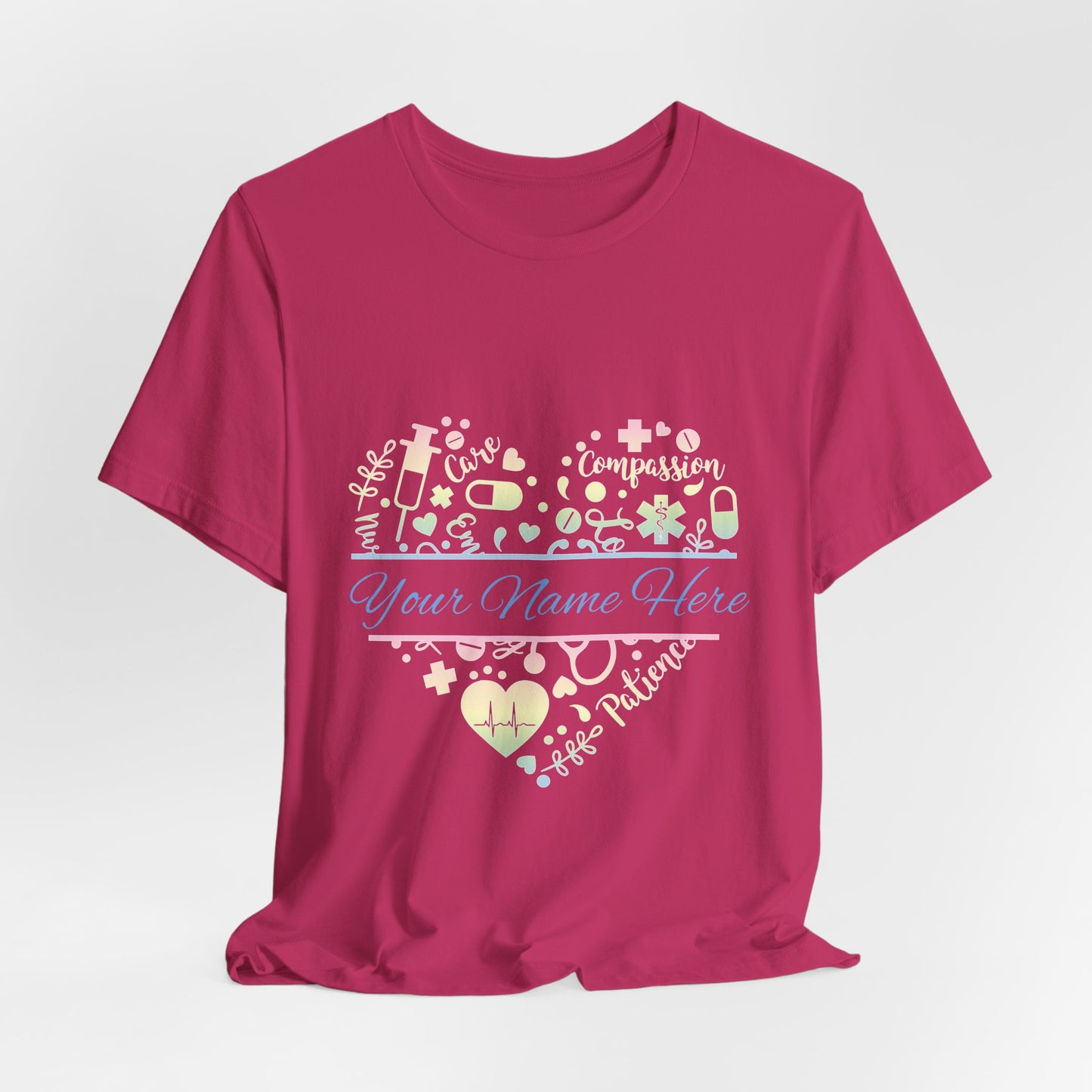 Monogram Heart pastel