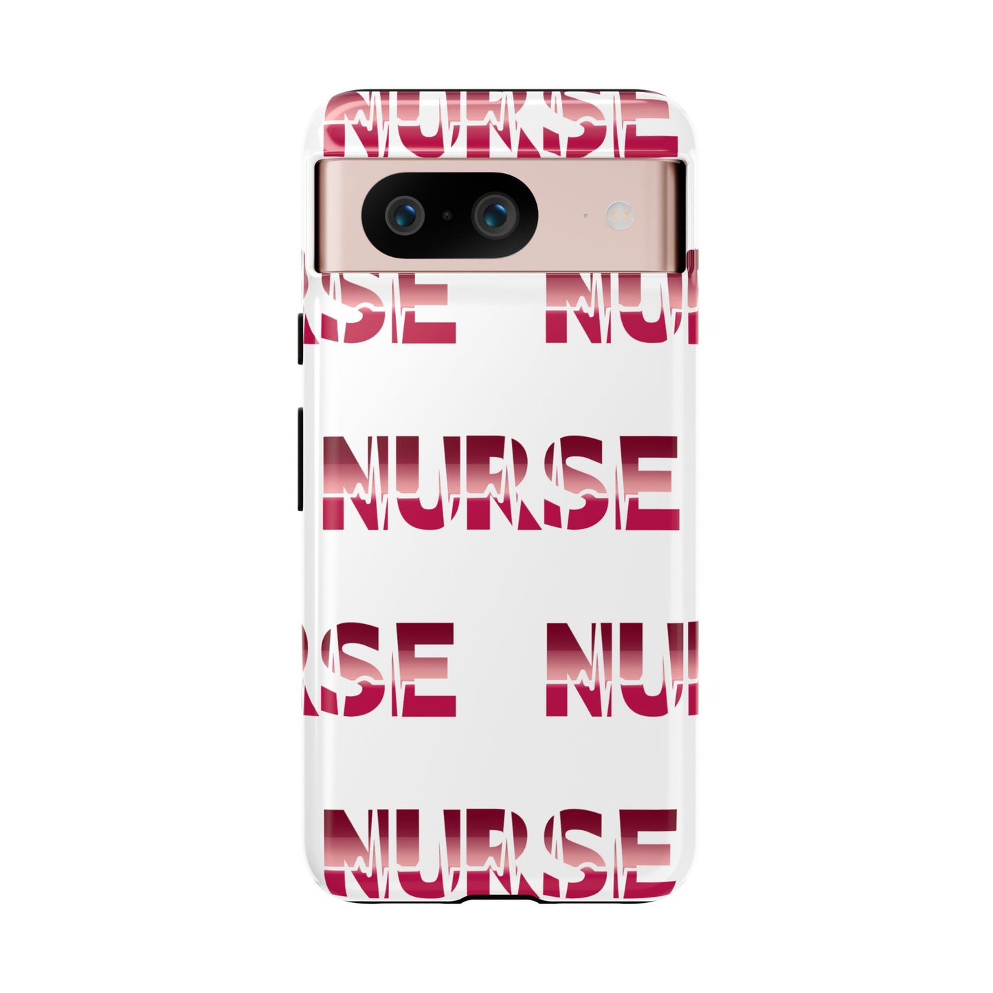 Google Pixel Tough Case - Nurse Pulse - White