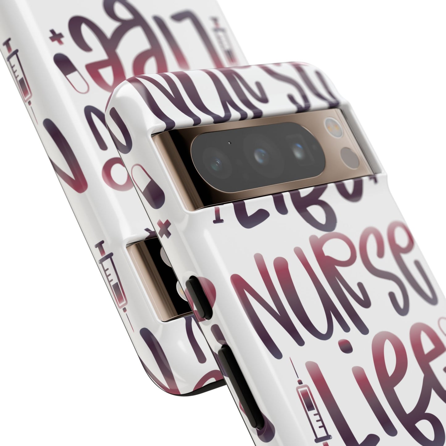 Google Pixel Tough Case - Nurse Life - White