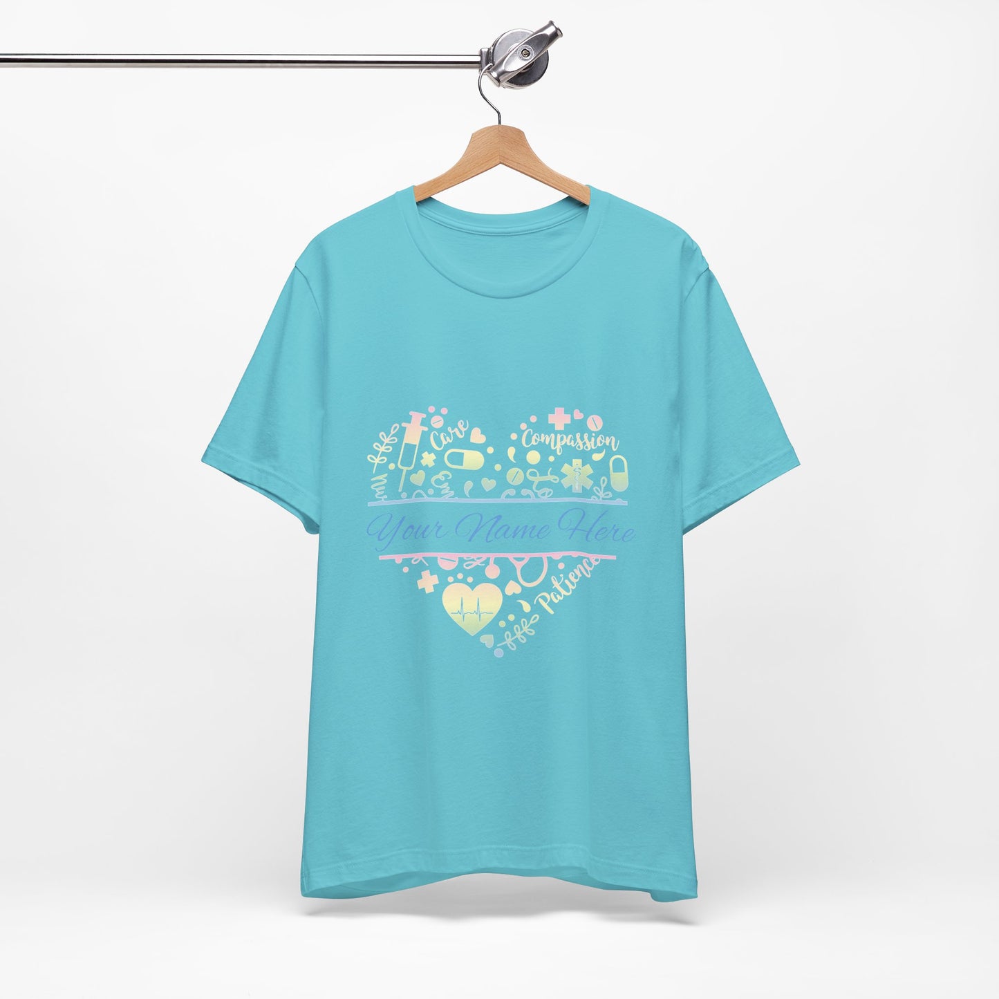 Monogram Heart pastel