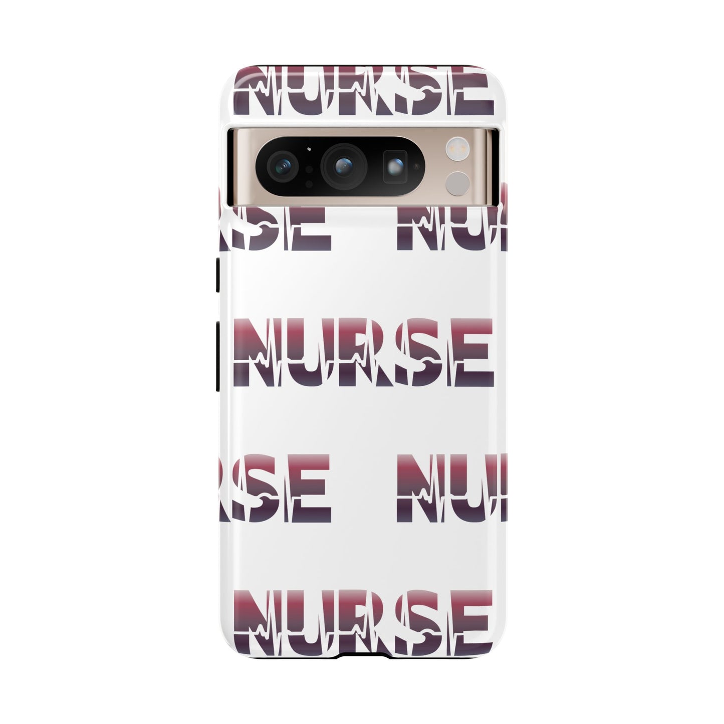 Google Pixel Tough Case - Nurse Pulse - White