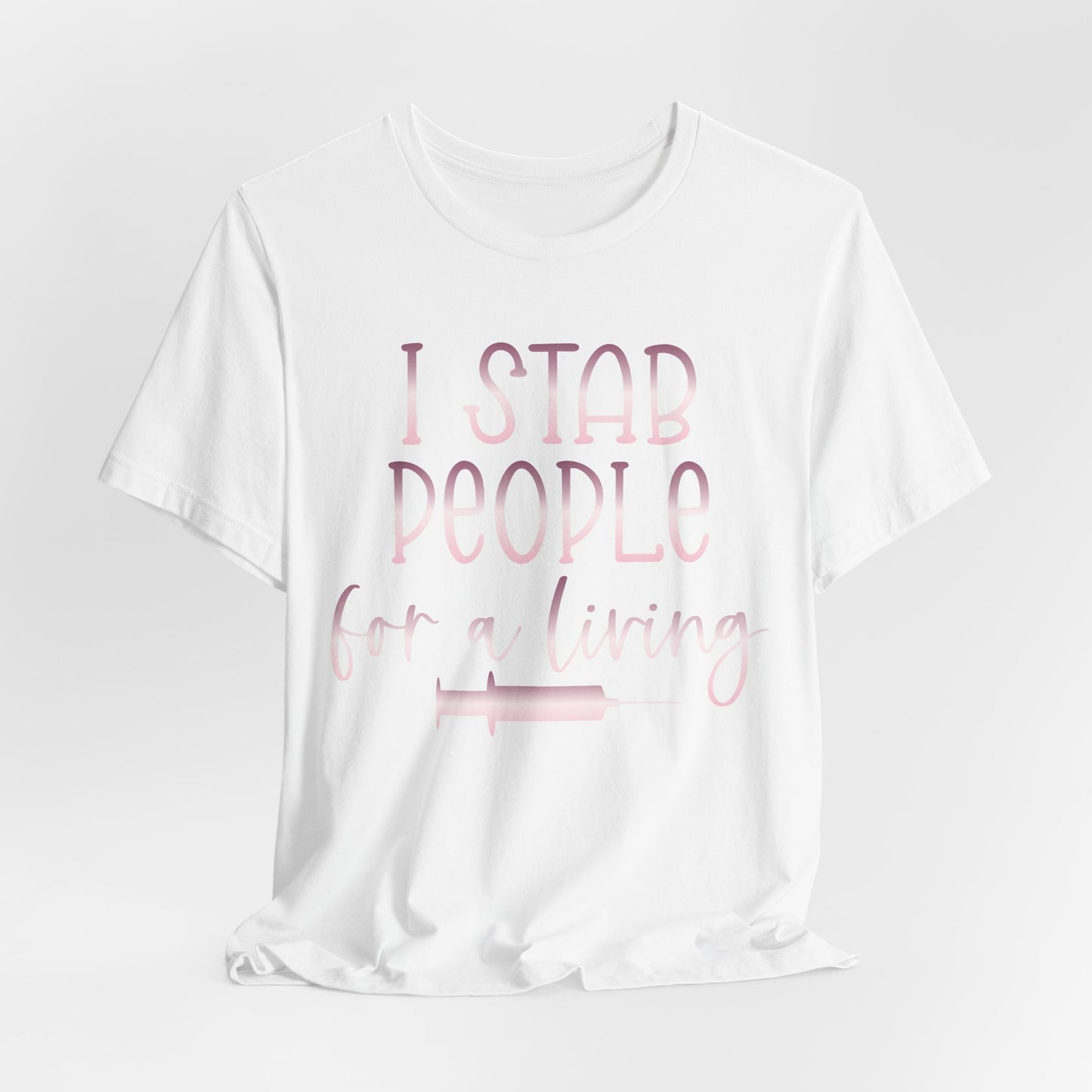 I Stab People For a Living rose gold