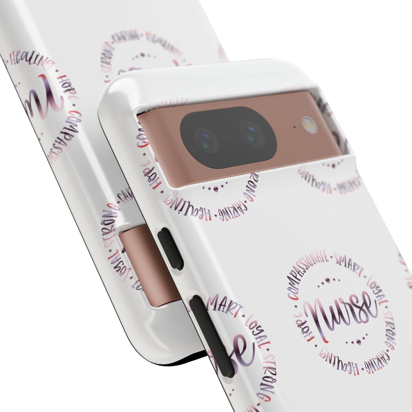 Google Pixel Tough Case - Nurse Circle - White