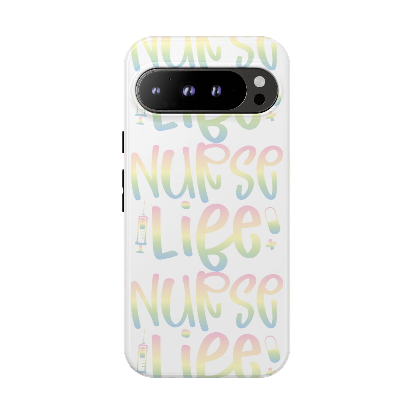 Google Pixel Tough Case - Nurse Life - White