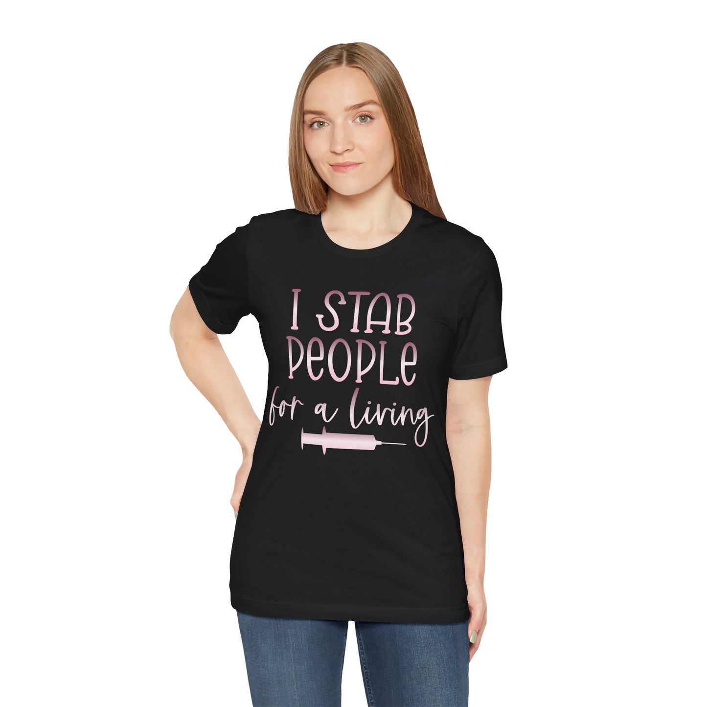 I Stab People For a Living rose gold