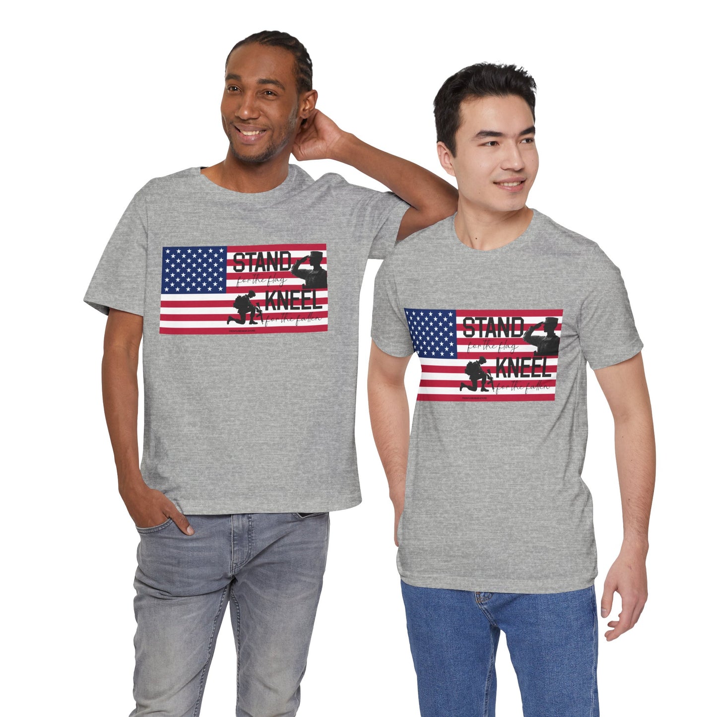 Stand for the Flag, Kneel for the Fallen - Male
