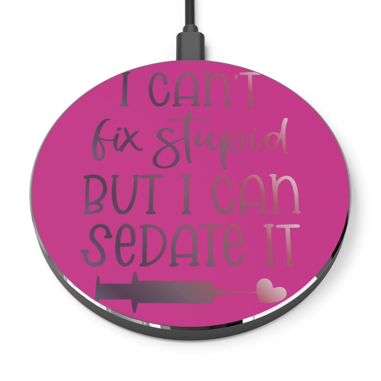 Can't Fix Stupid Wireless Charger | Fast Charging Pad for Healthcare Professionals