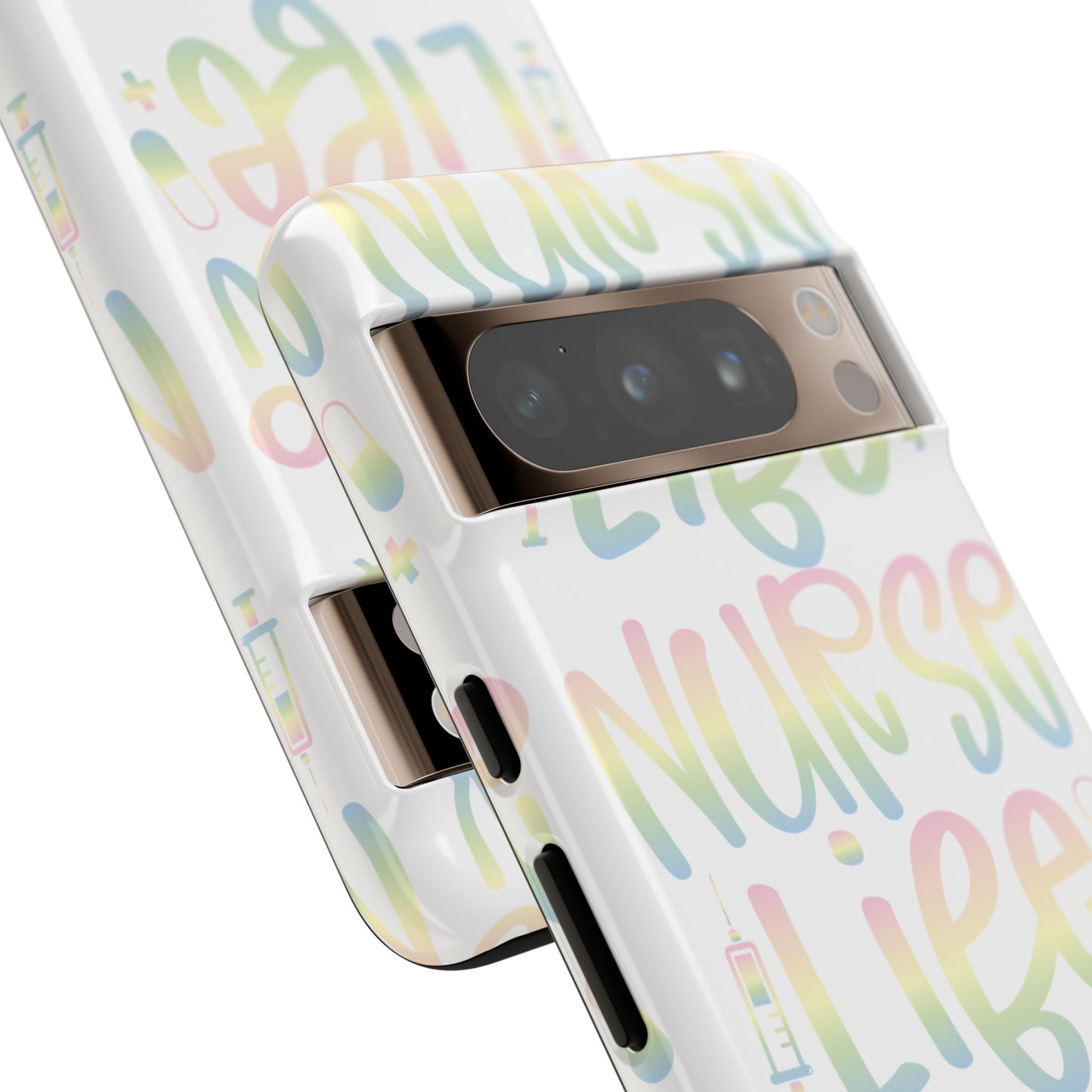 Google Pixel Tough Case - Nurse Life - White