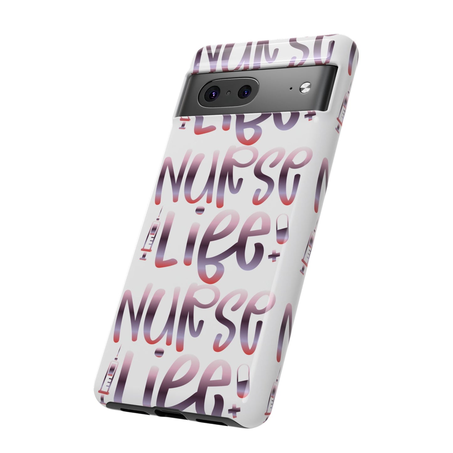 Google Pixel Tough Case - Nurse Life - White