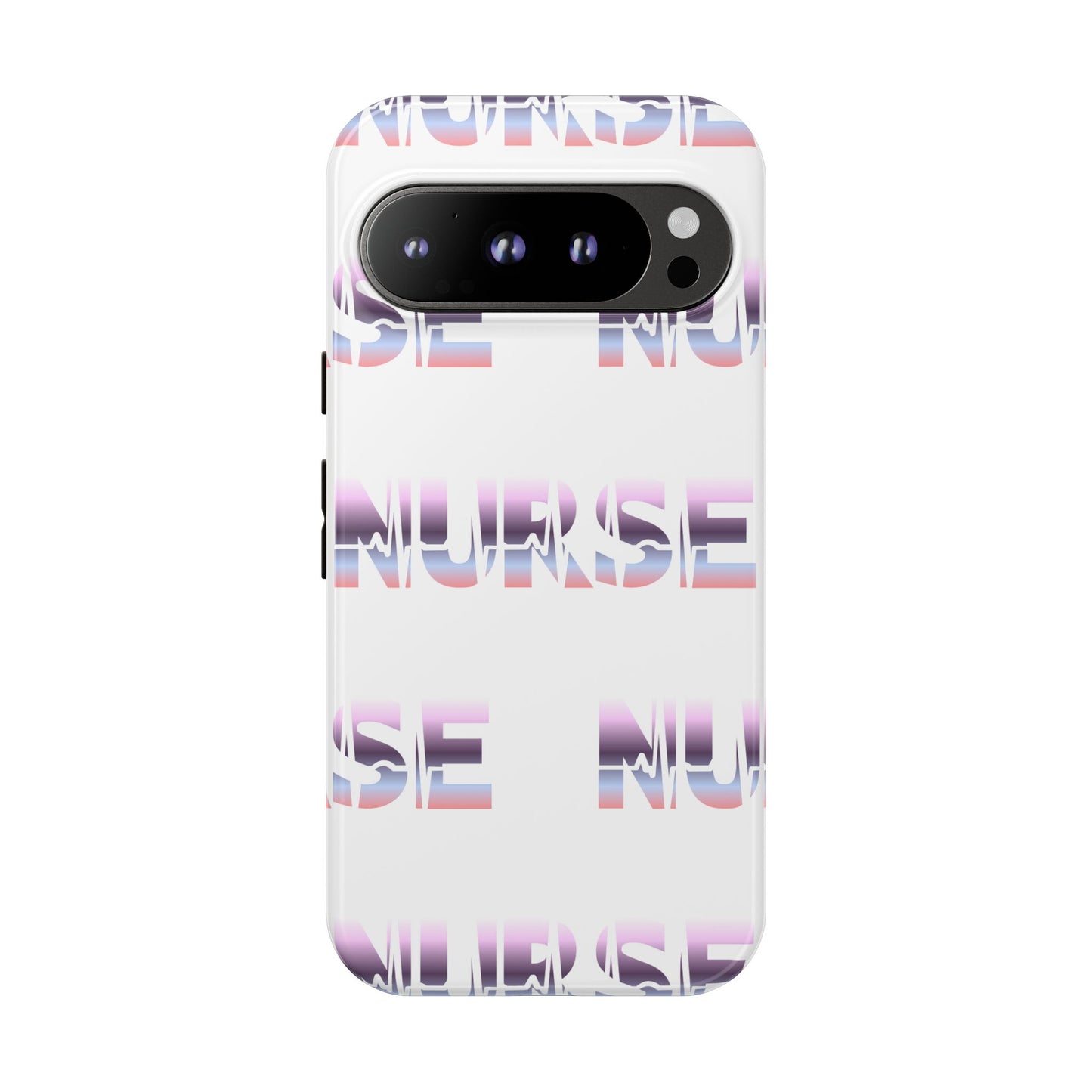 Google Pixel Tough Case - Nurse Pulse - White