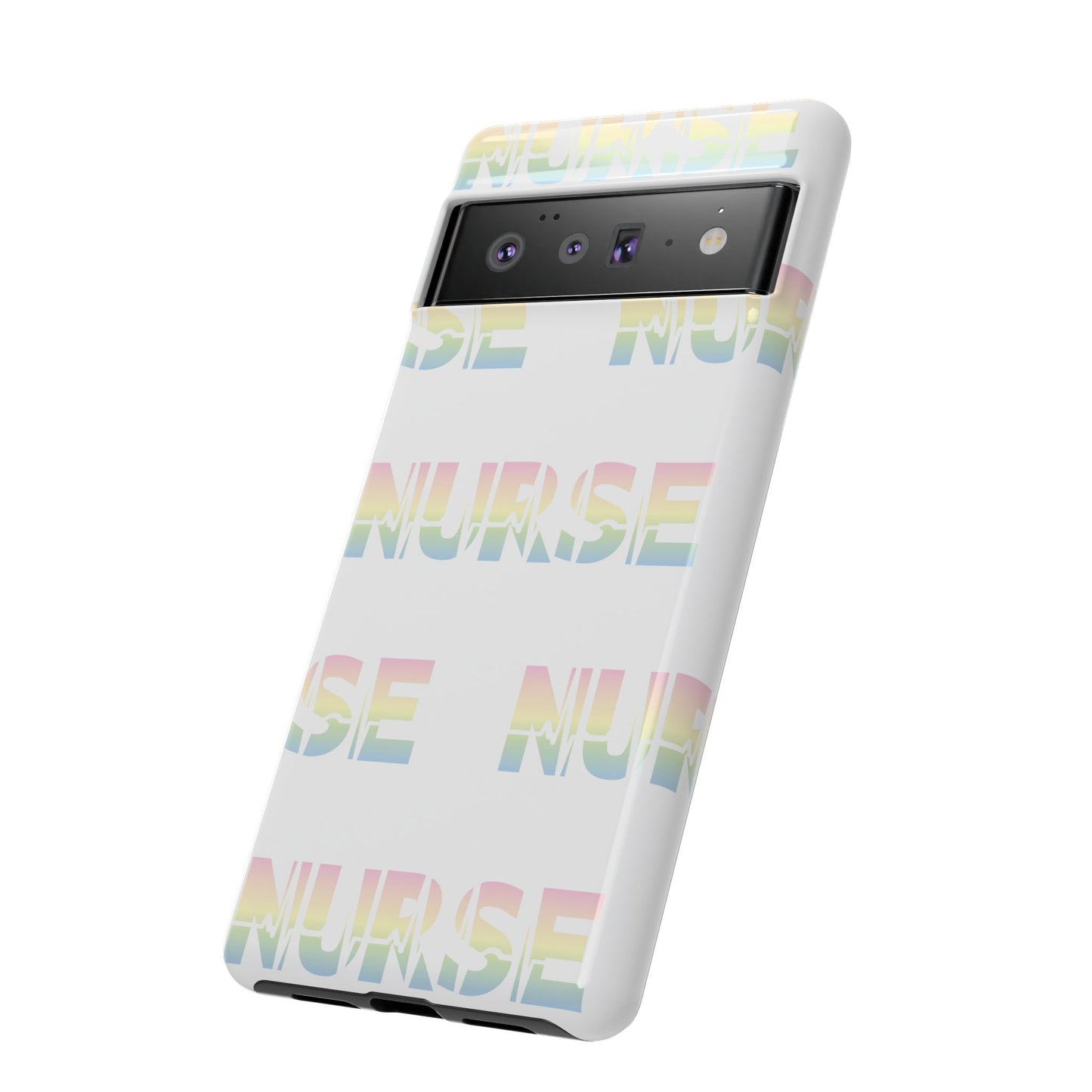 Google Pixel Tough Case - Nurse Pulse - White
