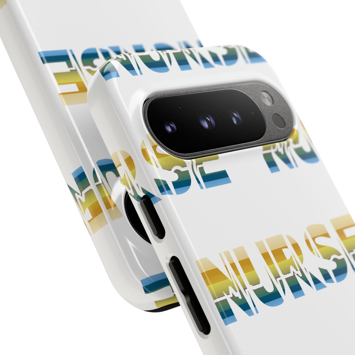 Google Pixel Tough Case - Nurse Pulse - White
