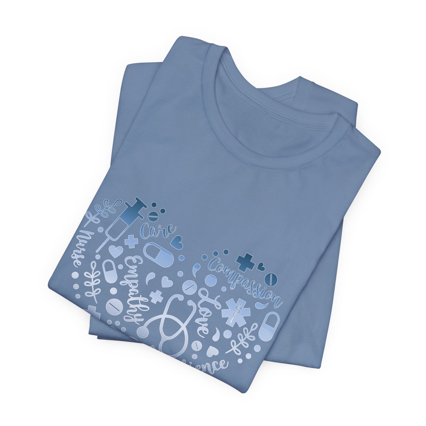 Monogram Heart 1 blue steel
