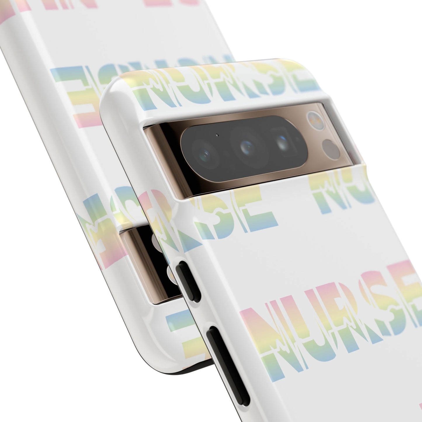 Google Pixel Tough Case - Nurse Pulse - White