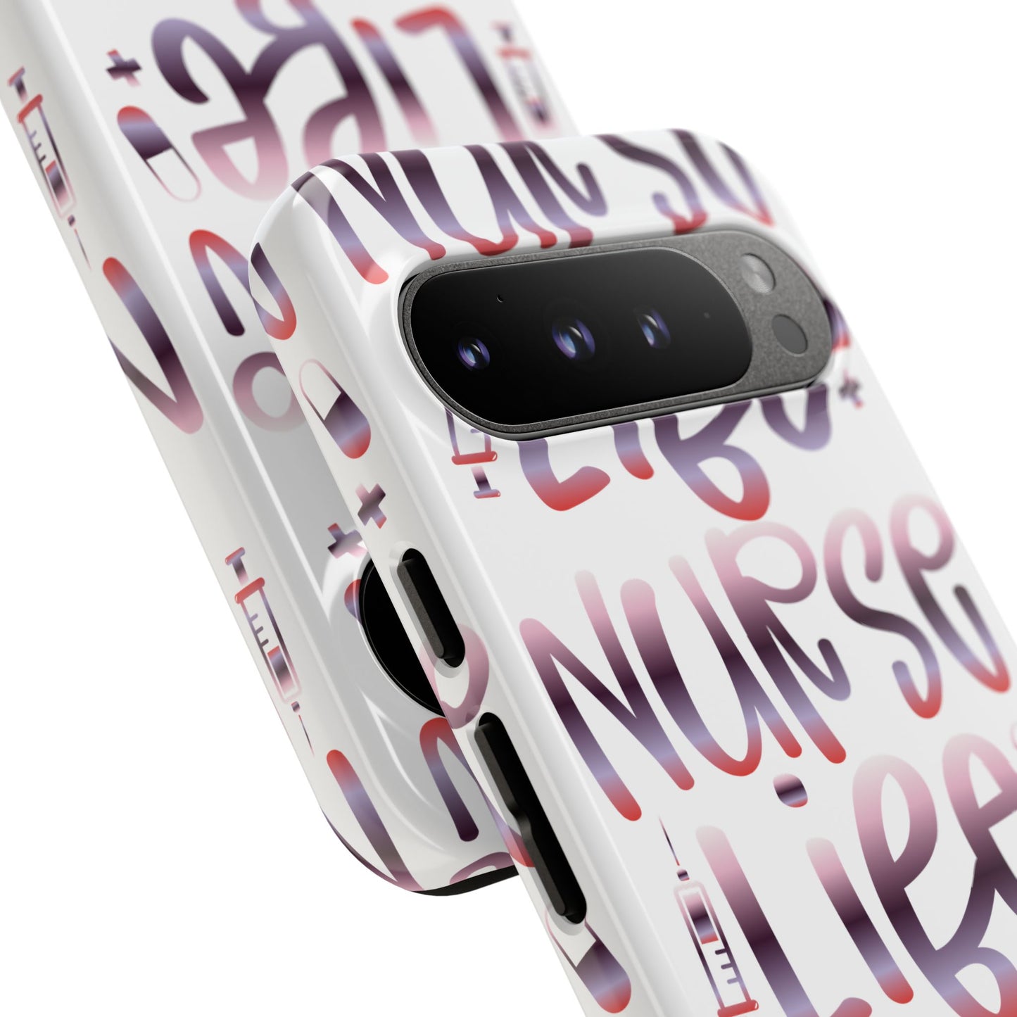 Google Pixel Tough Case - Nurse Life - White