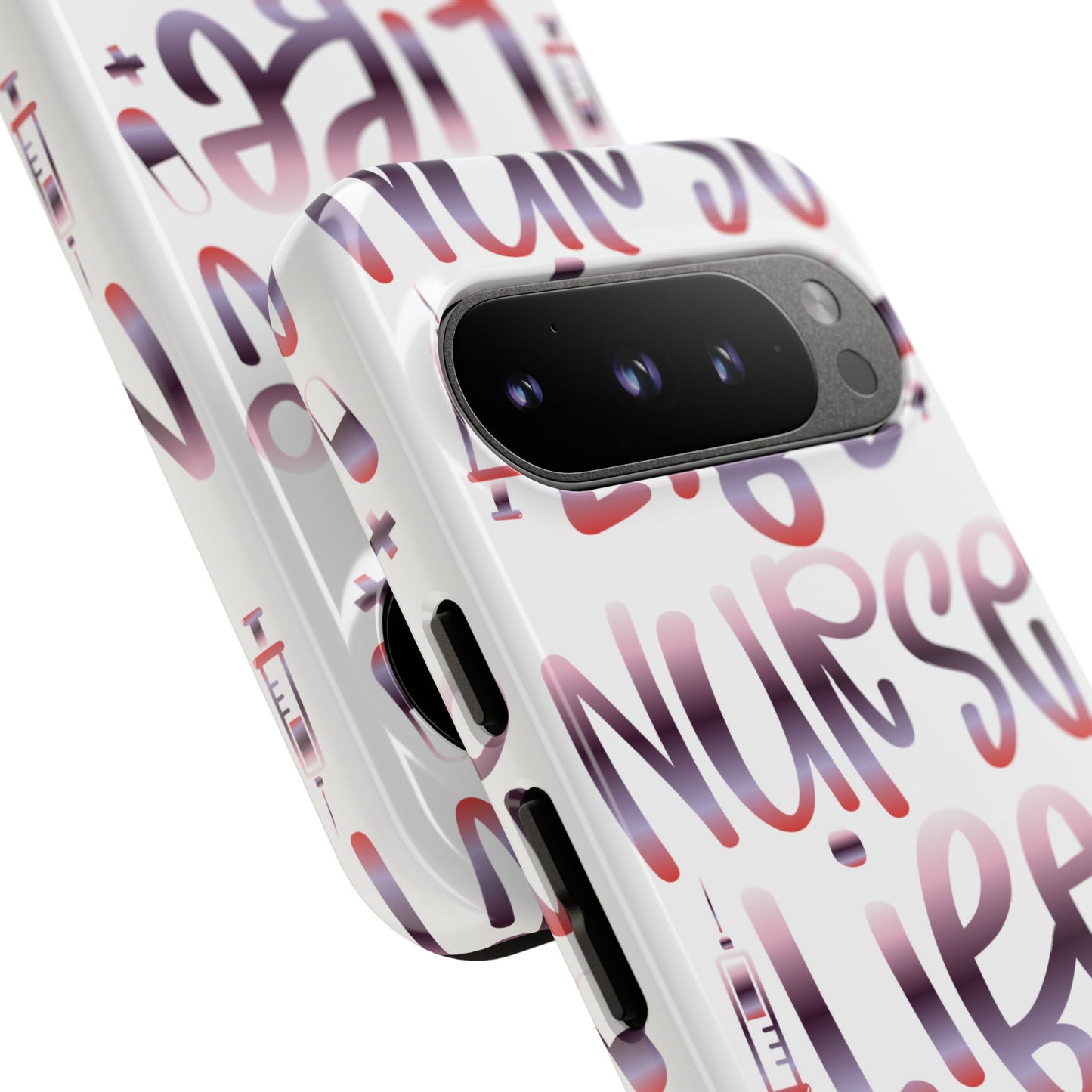 Google Pixel Tough Case - Nurse Life - White