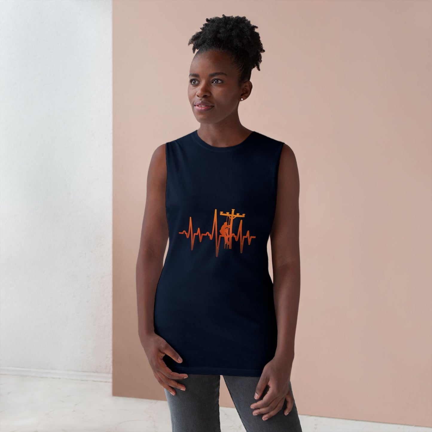 Lineman Tank - Lineman Heartbeat - sky 24