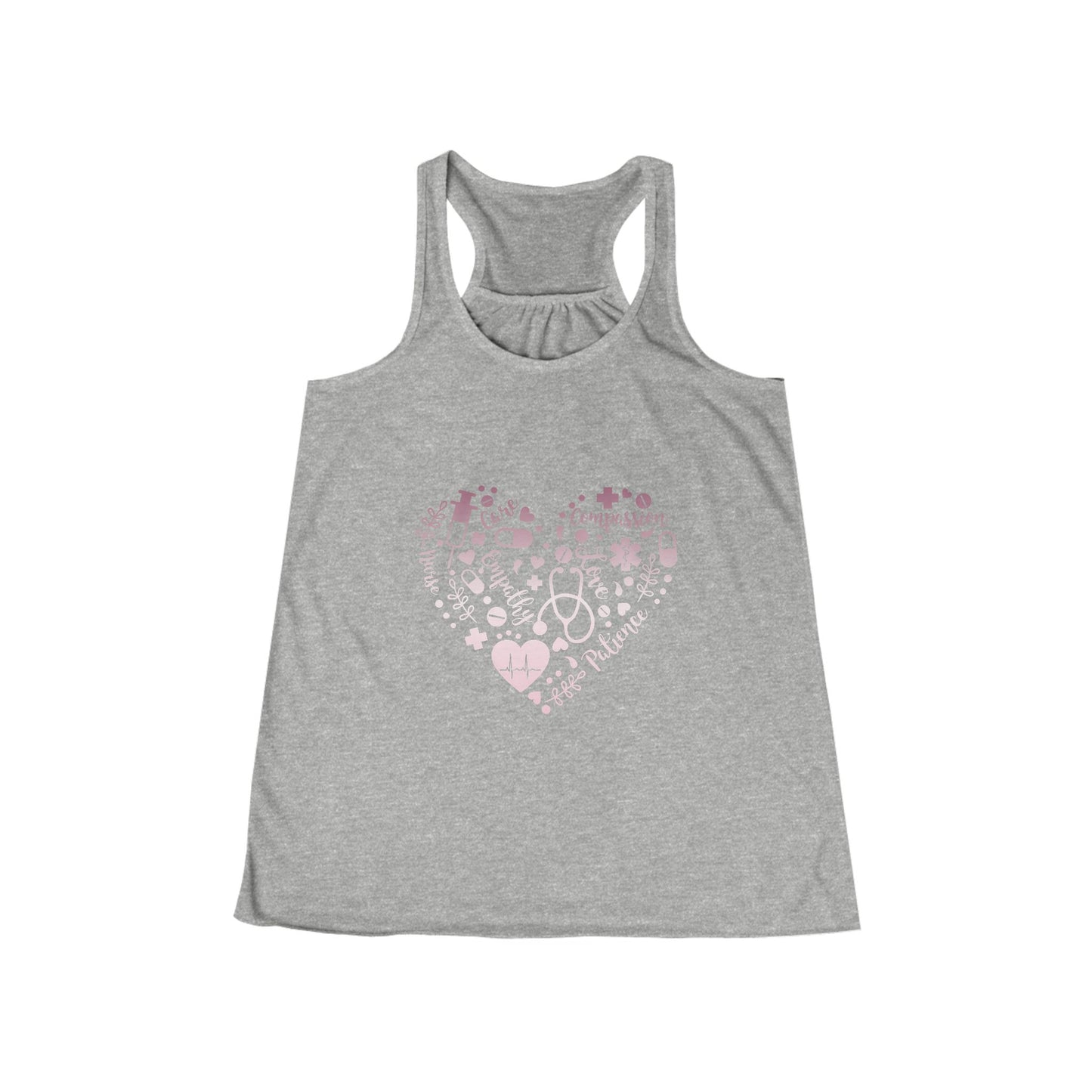 Monogram Heart 1 rose gold
