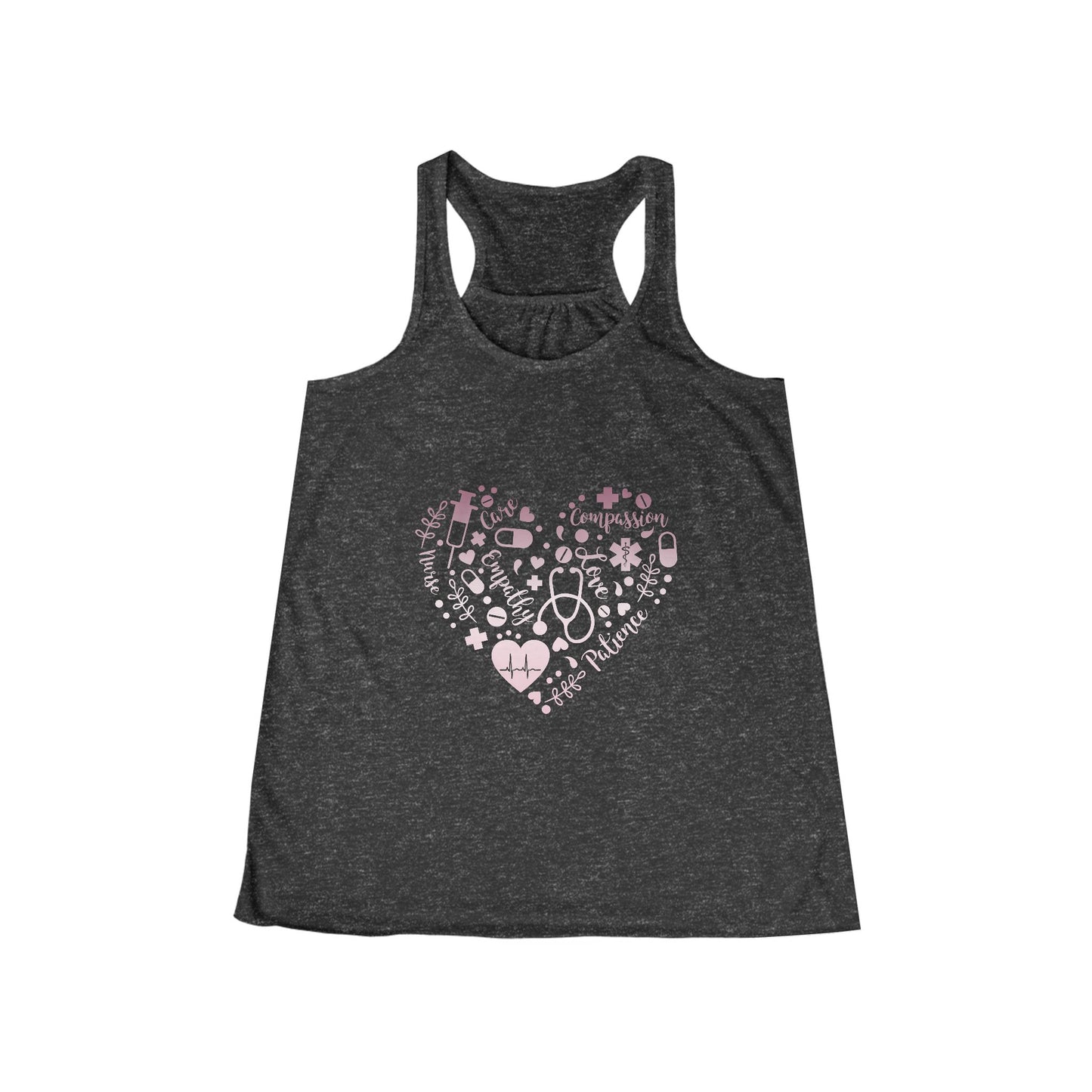 Monogram Heart 1 rose gold