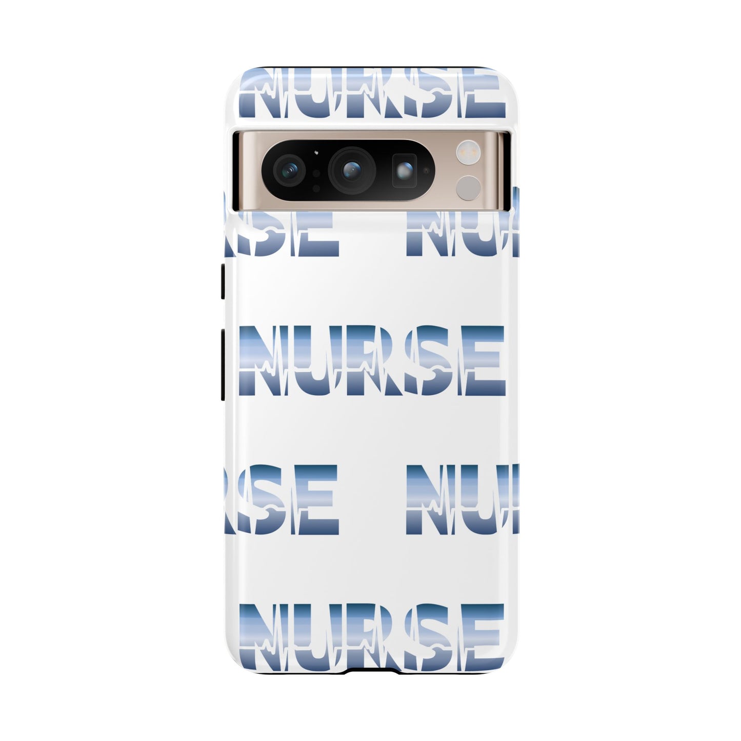 Google Pixel Tough Case - Nurse Pulse - White