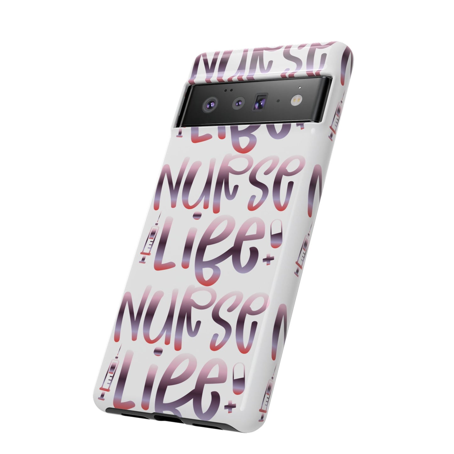 Google Pixel Tough Case - Nurse Life - White