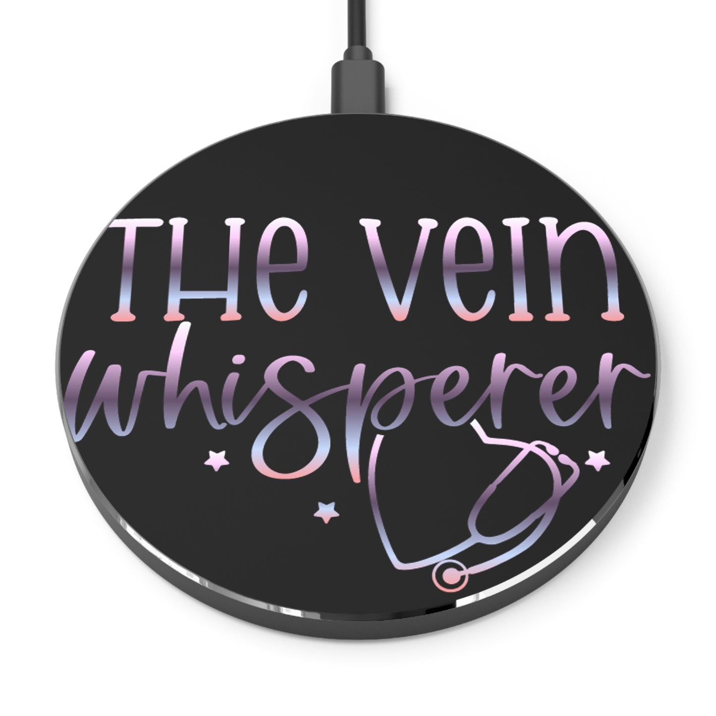 The Vein Whisperer Wireless Charger | Fast Charging Pad for Healthcare Professionals